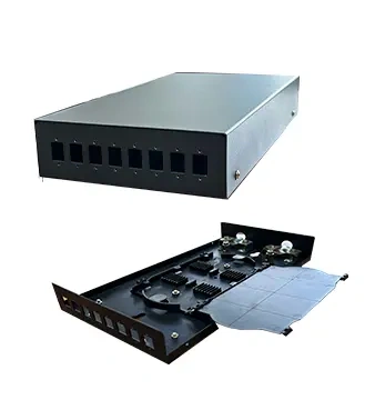 Оптический настенный бокс 8 портов ODF, SC 8 ports