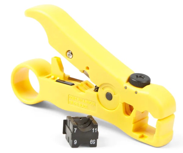 Инструмент для зачистки кабеля с фикс. лезв.WJ-501A Wire Stripper (LEO-2037)