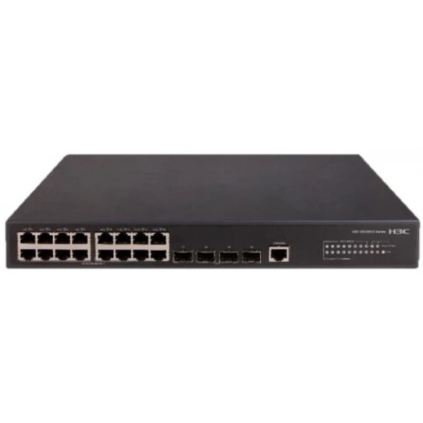 H3C S5120V2-20P-LI L2 Ethernet Switch with 16*10/100/1000Base-T Ports and 4*1000Base-X SFP Ports,(AC)
