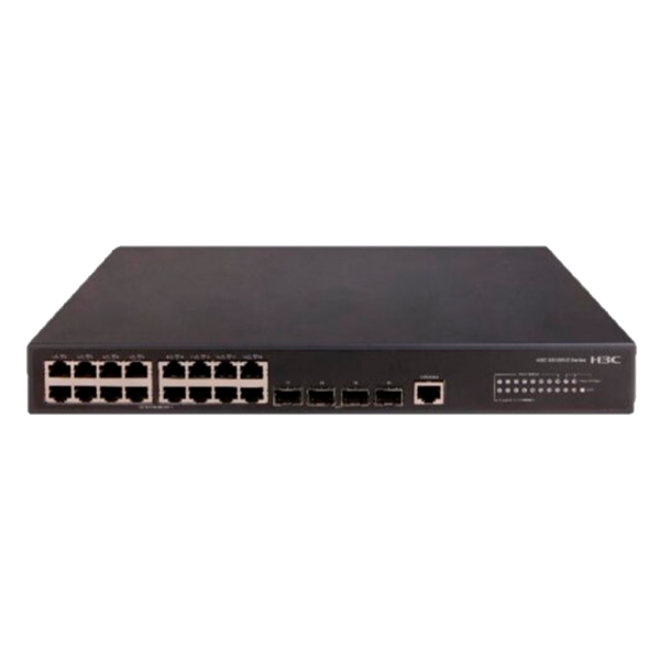 H3C S5120V2-20P-LI L2 Ethernet Switch with 16*10/100/1000Base-T Ports and 4*1000Base-X SFP Ports,(AC)