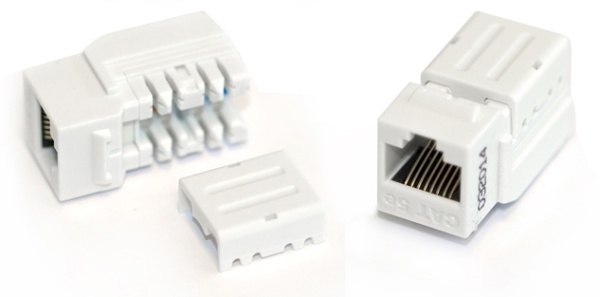 Модуль Keystone jack RJ45 UTP 5e