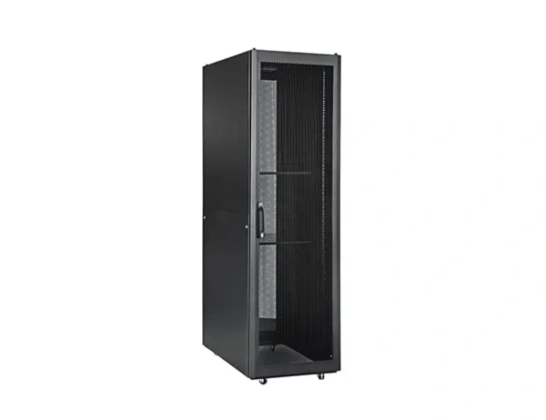 Телекоммуникационный шкаф FORTEC напольный 42U, 600х600х2000 Перфорированная дверь